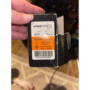 11 6 pks Hearing Aid Batteries Size 13 p13 Power One